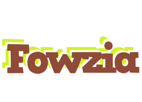 Fowzia caffeebar logo