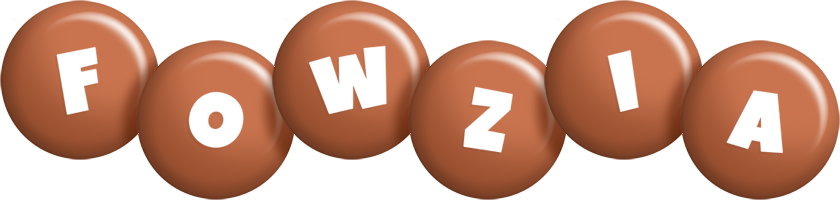 Fowzia candy-brown logo