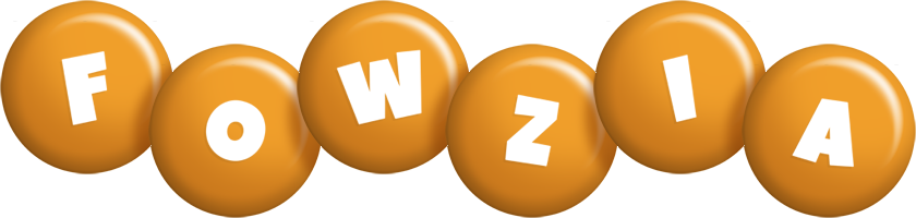 Fowzia candy-orange logo