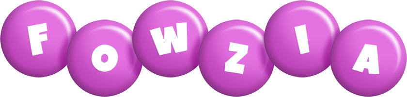 Fowzia candy-purple logo