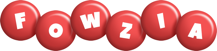 Fowzia candy-red logo