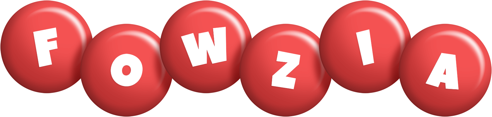 Fowzia candy-red logo