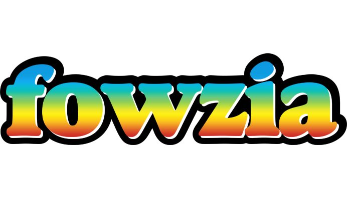 Fowzia color logo