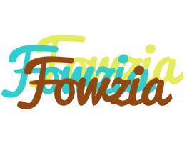 Fowzia cupcake logo