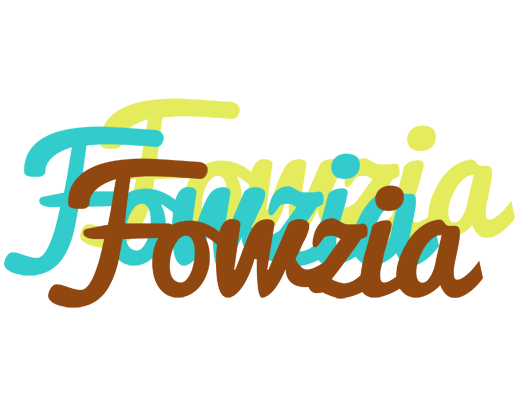 Fowzia cupcake logo