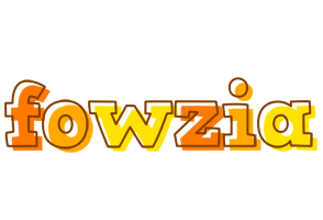 Fowzia desert logo