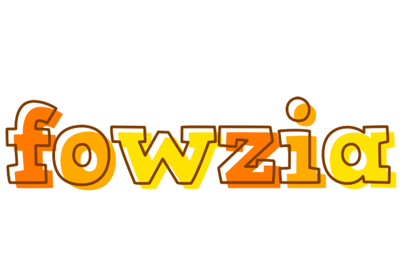 Fowzia desert logo