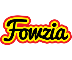 Fowzia flaming logo