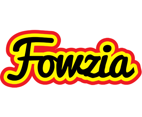Fowzia flaming logo