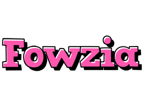 Fowzia girlish logo