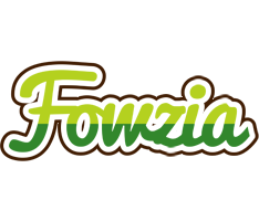 Fowzia golfing logo