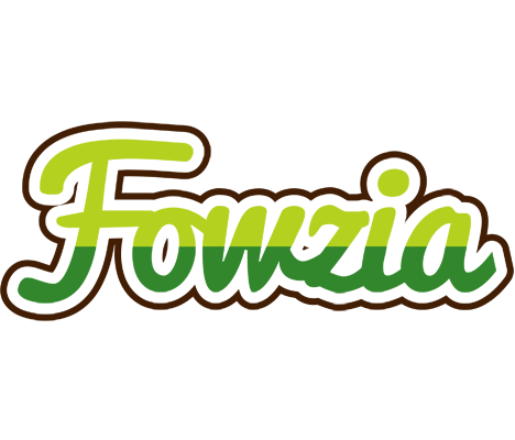 Fowzia golfing logo