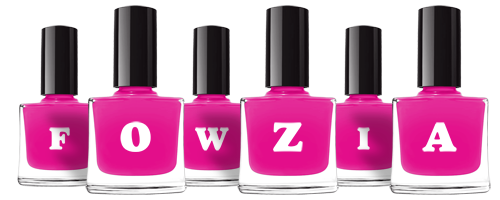 Fowzia nails logo