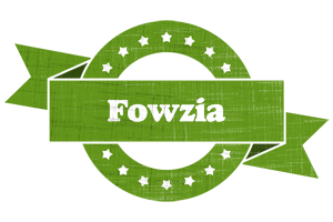 Fowzia natural logo