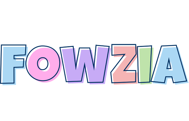 Fowzia pastel logo