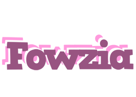 Fowzia relaxing logo