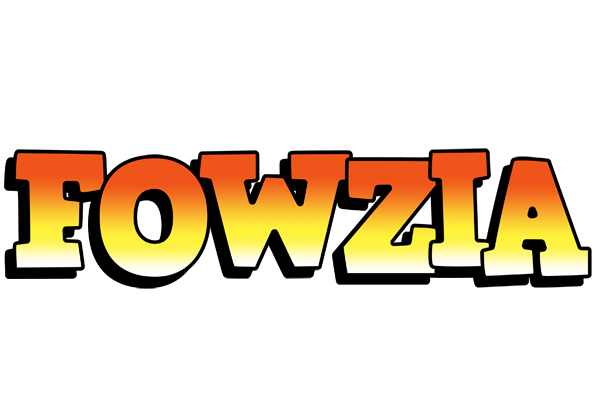 Fowzia sunset logo