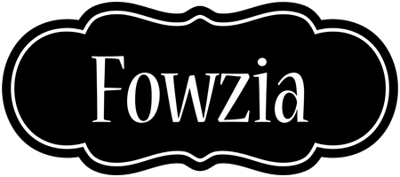 Fowzia welcome logo