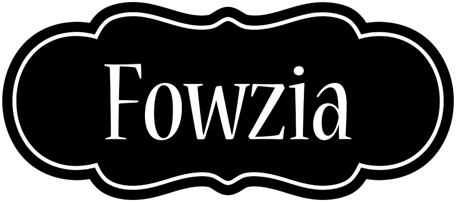Fowzia welcome logo