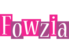 Fowzia whine logo