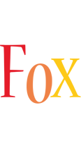 Fox birthday logo