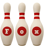 Fox bowling-pin logo