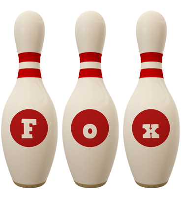 Fox bowling-pin logo