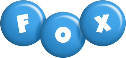 Fox candy-blue logo