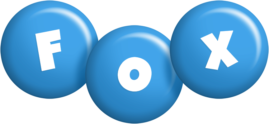 Fox candy-blue logo