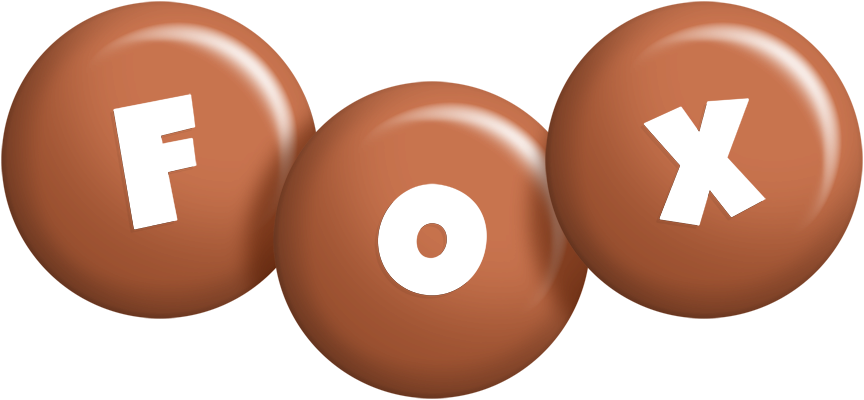 Fox candy-brown logo