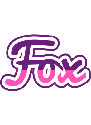 Fox cheerful logo