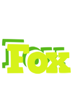 Fox citrus logo