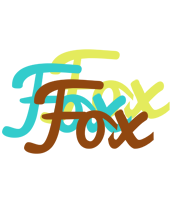 Fox cupcake logo