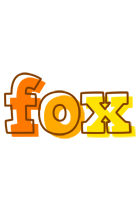Fox desert logo