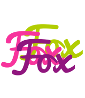 Fox flowers logo