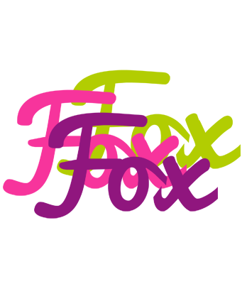 Fox flowers logo