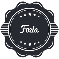 Fozia badge logo