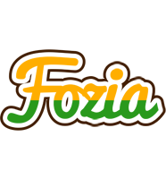 Fozia banana logo