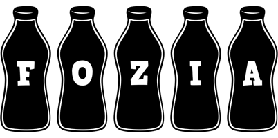 Fozia bottle logo