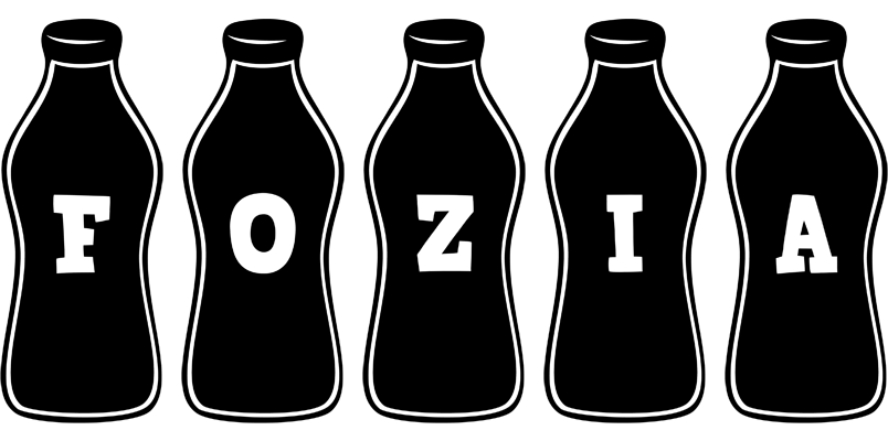 Fozia bottle logo