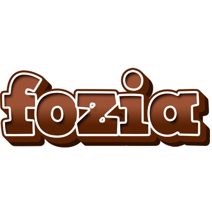 Fozia brownie logo