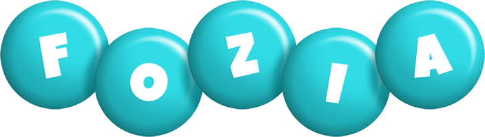 Fozia candy-azur logo