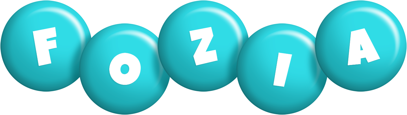 Fozia candy-azur logo