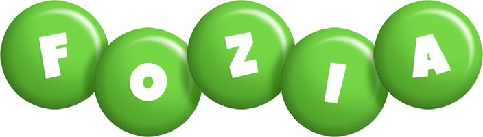 Fozia candy-green logo