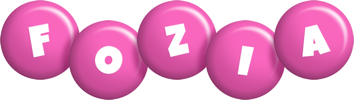 Fozia candy-pink logo