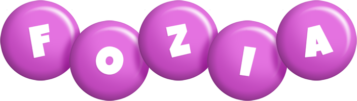 Fozia candy-purple logo