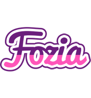 Fozia cheerful logo