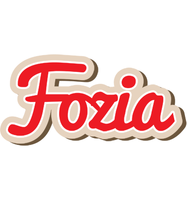 Fozia chocolate logo