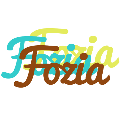 Fozia cupcake logo