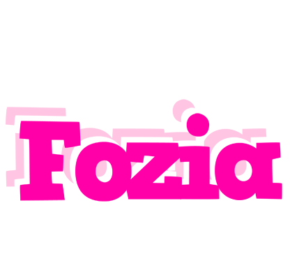 Fozia dancing logo